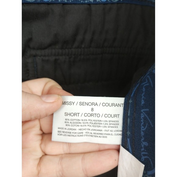 NWT Gloria Vanderbilt Mid Rise Comfort Fit Trousers Size 8 Short MSRP $34.99 EC - Picture 14 of 16